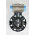 Dn50 Valves papillon en plastique PVC